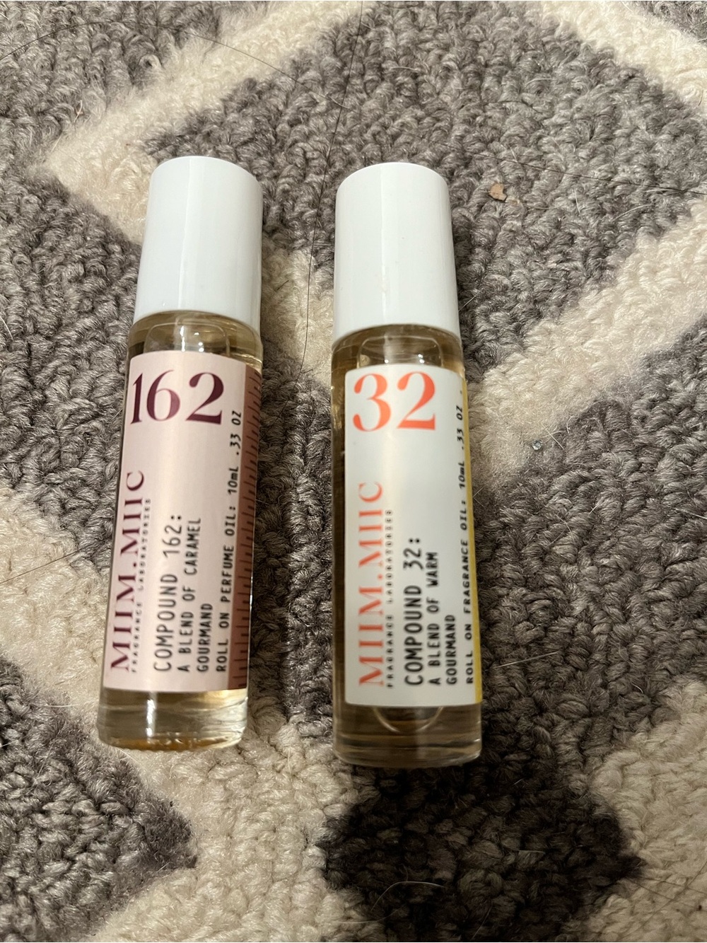 Mimi mic 32 and 162 Roll-On Fragrance Oils -
